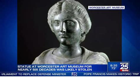 Worcester Art Museum to return statue after investigation determines it was likely stolen
